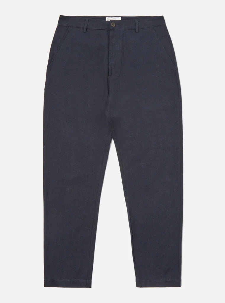 MILITARY CHINO IN NAVY VETA UPCYCLED COTTON