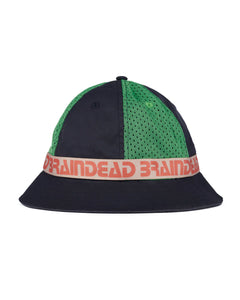 VISION MESH PANELED BUCKET HAT - NAVY/MULTI