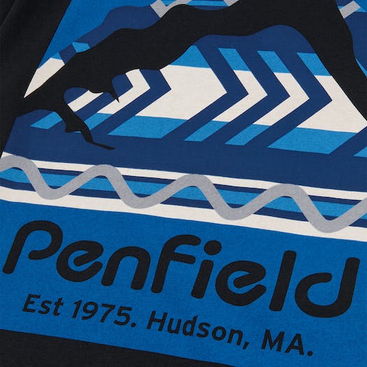 PENFIELD MOUNTAIN FILLED BACK GRAPHIC SHORT SLEEVE T-SHIRT